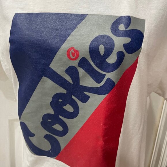 Y2K RETRO T-SHIRT COOKIES ERRYBODY EATS 100%COTTON MADE IN USA SIZE MEDIUM - Picture 8 of 11